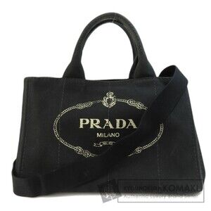 Prada Canapa Tote Bag Canvas